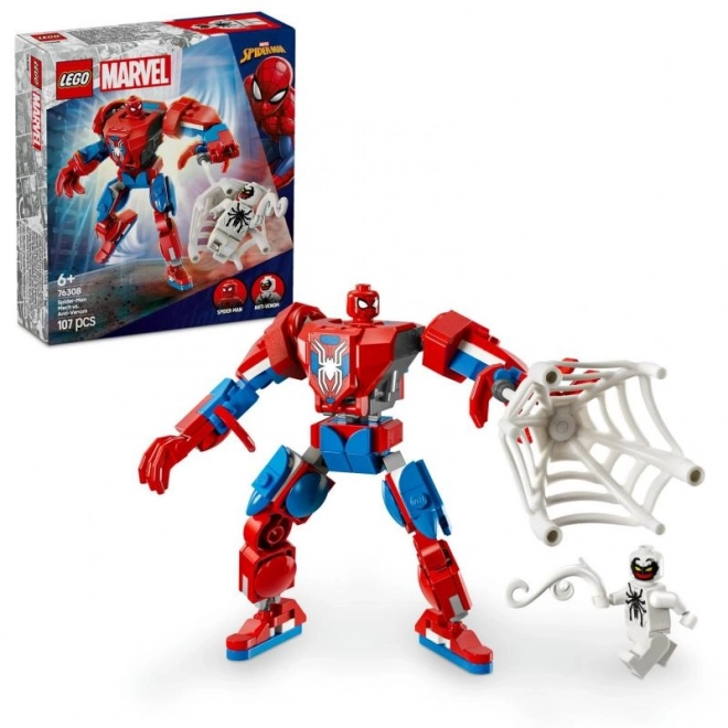 Mehanski Spider-Man proti Anti-Venomu od LEGO