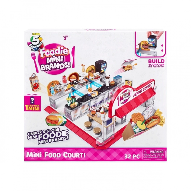 Miniaturni prehranski dvorišče Foodie Mini Brands