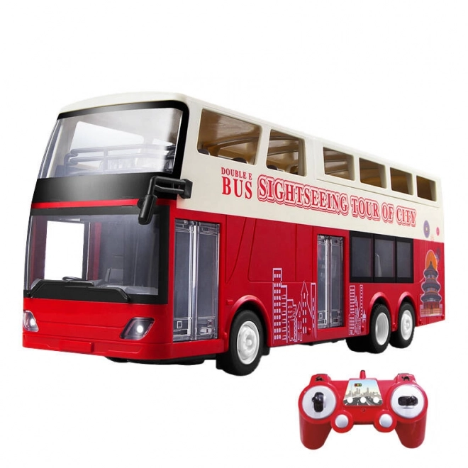 Daljinsko vodeni RC avtobus 1:18 Double Eagle (rdeč) E640-003