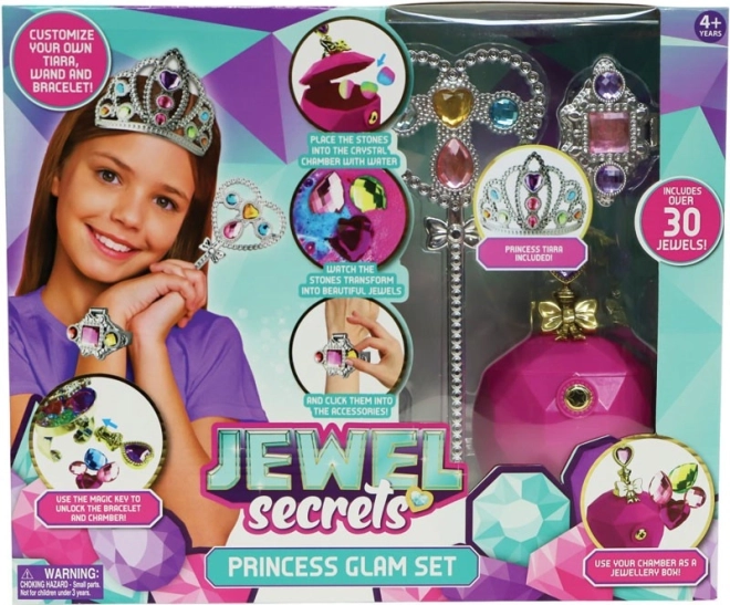 Nakit za princese z čarobno škatlico za nakit