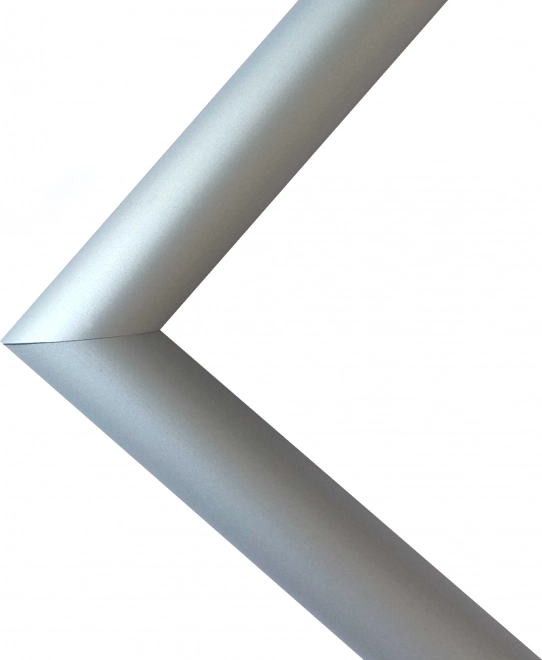 Plastičen okvir 30x20 cm srebrn