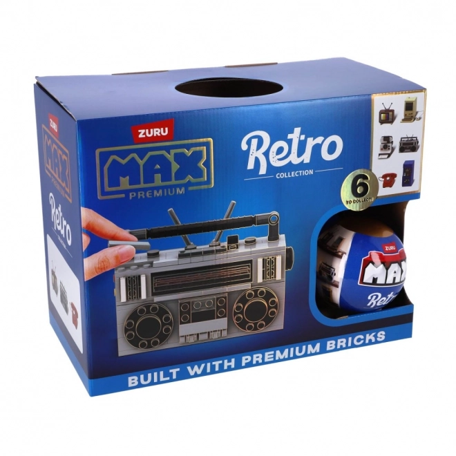 Retro kockasta krogla s presenečenjem