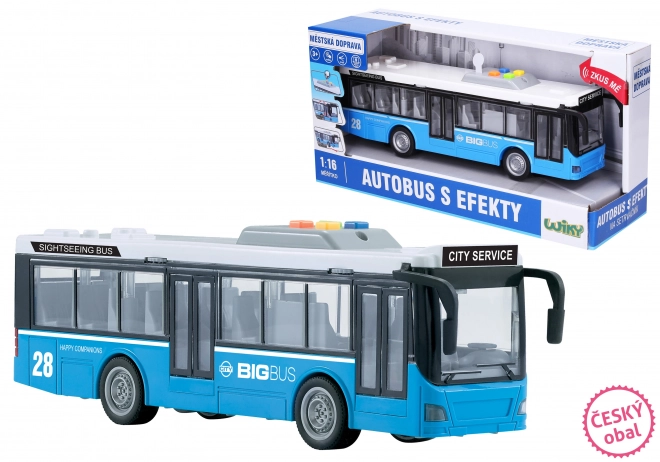 Avtobus z efekti 29 cm - Češka embalaža