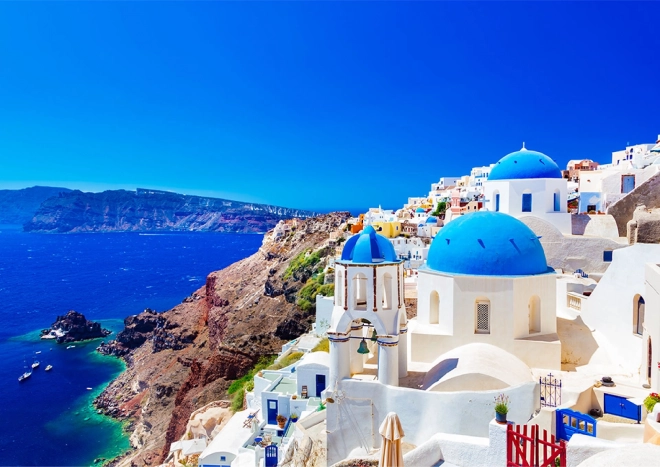 Čudoviti motivi Santorini