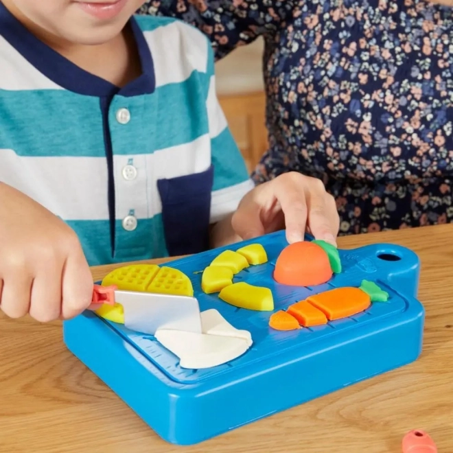 Play-Doh Začetni Set Mali Kuhar in Učenje Rezanja