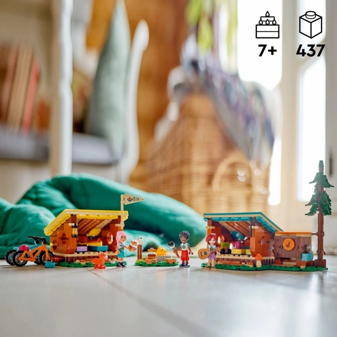 LEGO Friends 42624 Udobne brunarice na pustolovskem taboru