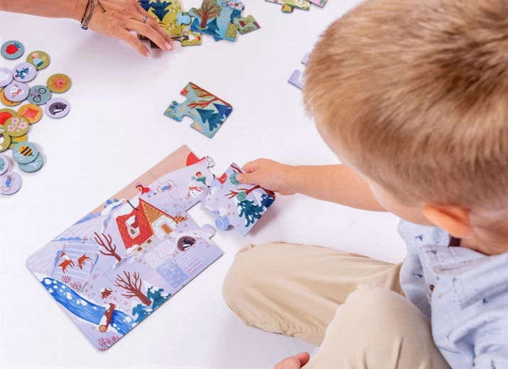 Veliki in trdni koščki za majhne ročice