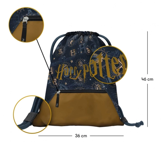 Vrečka s žepom Harry Potter Bradavičarka