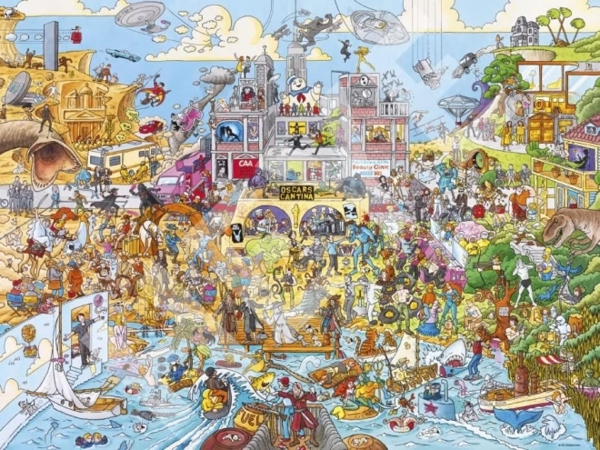 Sestavljanka 1500 kosov Hollyworld