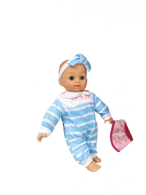 Interaktivna punčka Bambolina Bebe 34 cm