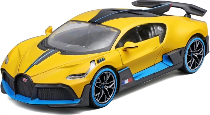 Model avtomobila BUGATTI Divo 1:24 rumen