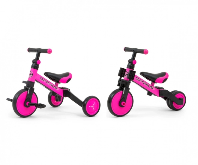 Kolo 3 v 1 Optimus Pink