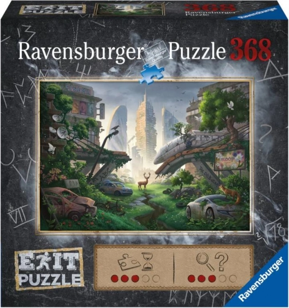 Ravensburger puzzle EXIT: Zapuščeno mesto 368 kosov