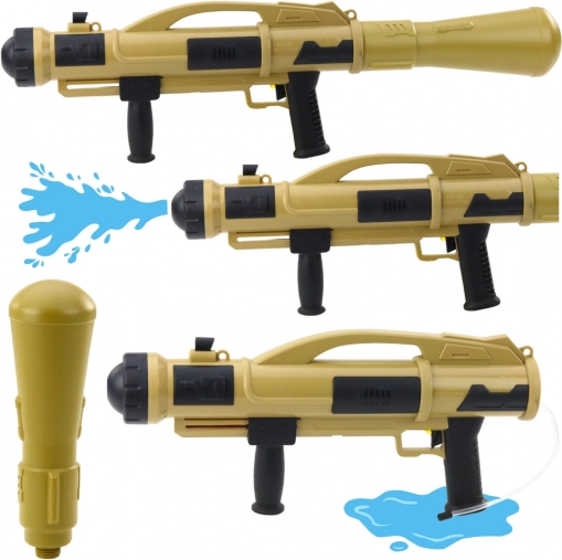 Vodna pištola Bazooka s pumpo 73 cm bežna 1100 ml
