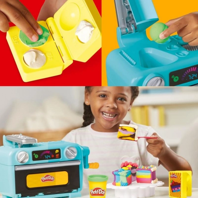 Play-Doh komplet pečenje torte in pečica