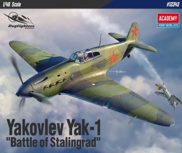 plastični model Jakovljev Jak-1 – bitka za Stalingrad