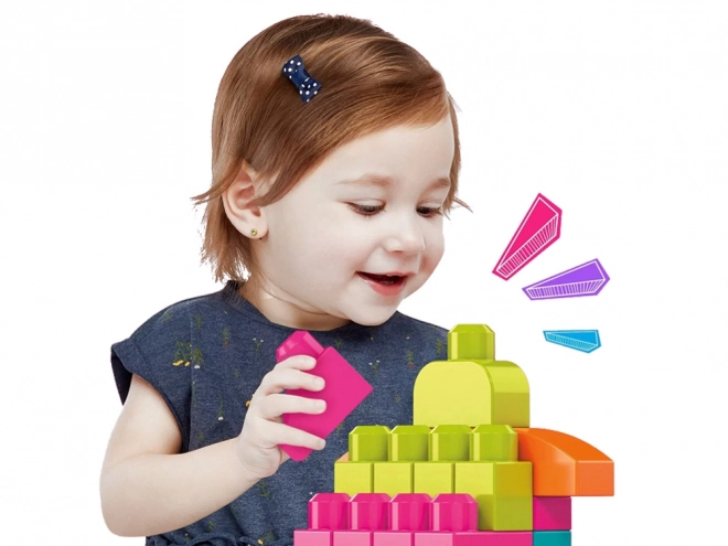 Kreativne gradbene kocke Mega Bloks za deklice