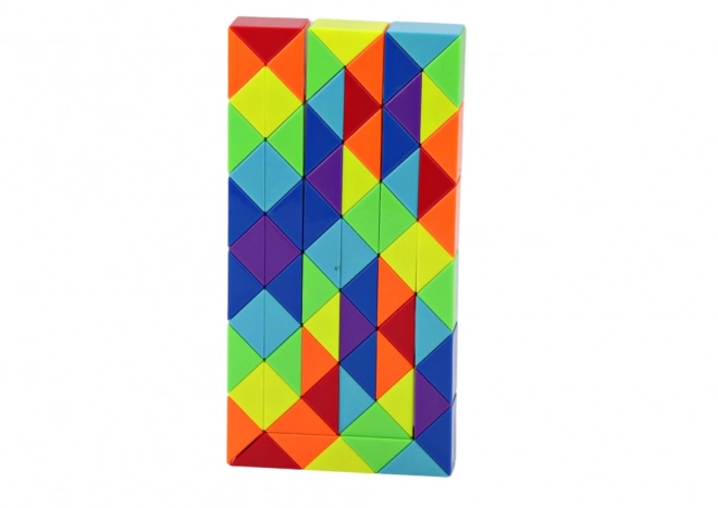 Bloky Puzzle igra Izobraževalna kača Barvne 72 ele.