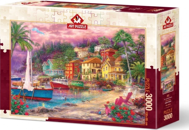 ART PUZZLE Sestavljanka Vijolična obala 3000 kosov
