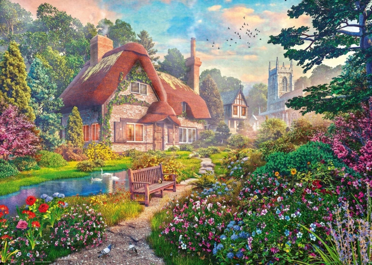 Ravensburger puzzle raj v srcu narave 1000 kosov