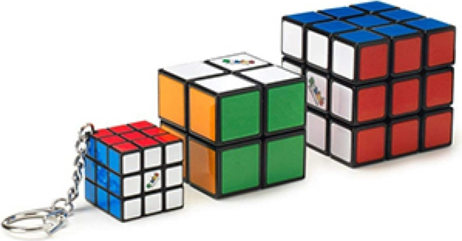 Rubikova zbirka kock – 3x3, 2x2 in obesek