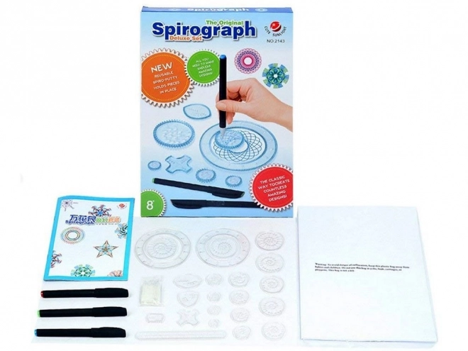 Spirograf set za kreativne igrače