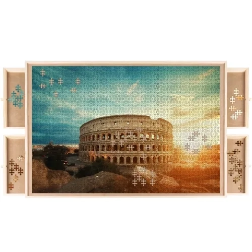 Velika tabla za sestavljanje puzzlov Malatec
