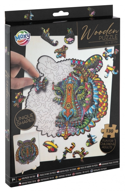 Moxy obrisne puzzle tiger 130 kosov