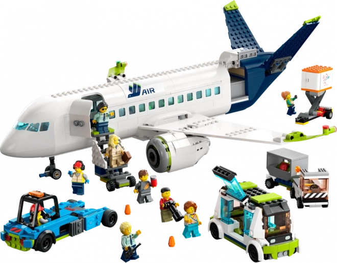 Lego City potniško letalo