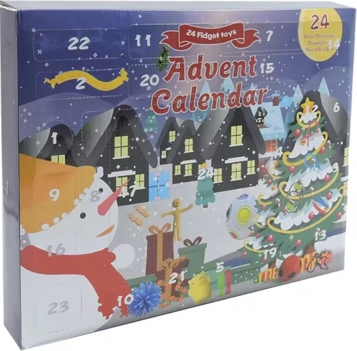 Adventni koledar z šaljivimi predmeti