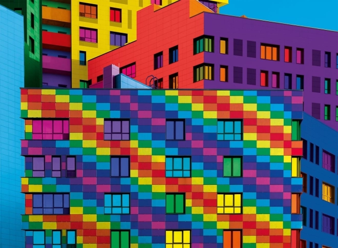 Sestavljanka ColorBoom Kvadrati 500 kosov