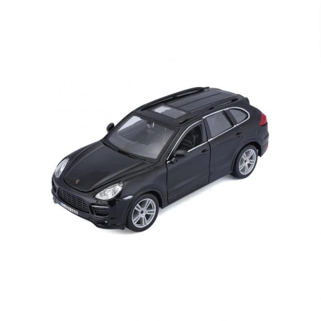 Kovinski model Porsche Cayenne Turbo črn 1/24