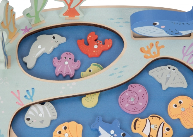 Ribolovna igrača Tooky Toy Montessori