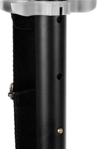 Zložljiv mestni skiro za otroke z velikimi kolesi (200 mm) – siva
