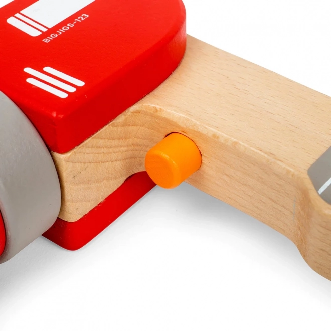 Bigjigs Toys Lesena vrtalka