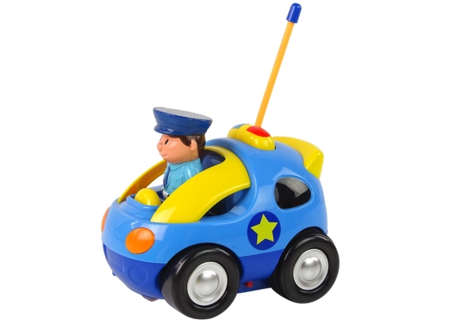 Otroški avto Policija Daljinsko upravljano R/C Luči Zvok
