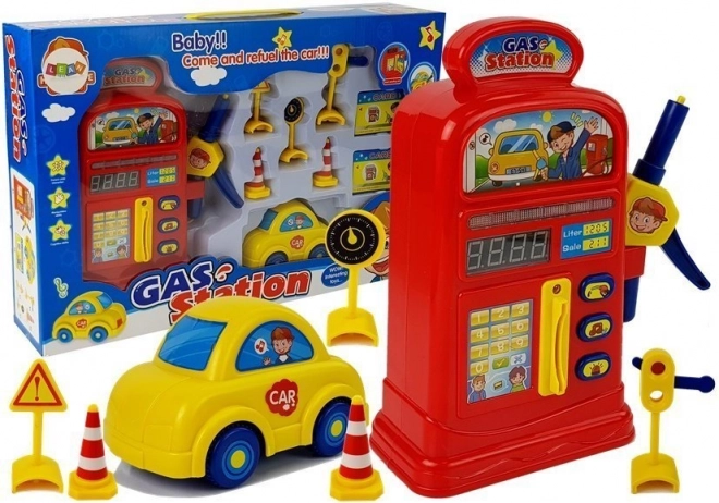 Polnilna postaja Truck Set Cestne oznake Zvočna svetila