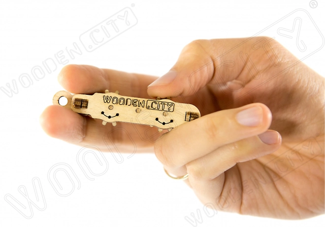 3D sestavljanka Prevozna sredstva - Wooden City mini set