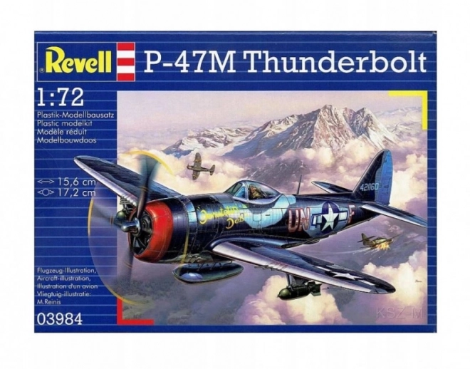 Model za sestavljanje P-47 Thunderbolt