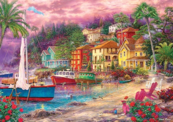 ART PUZZLE Sestavljanka Vijolična obala 3000 kosov