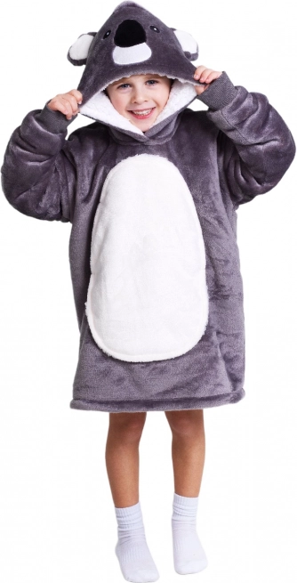 Topla televizijska pulover odeja za otroke Cozy Noxxiez Koala