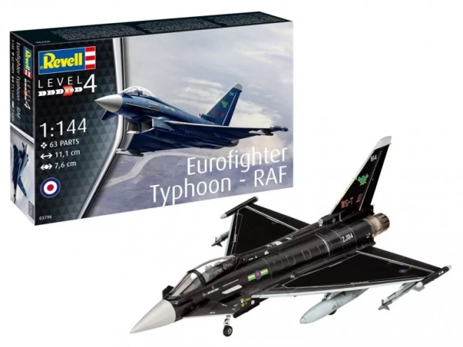 Plastični model letala Eurofighter Typhoon RAF 1/144