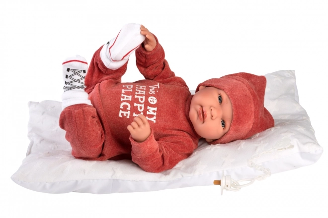 Llorens M844-54 oblačilo za lutko novorojenček NEW BORN velikosti 43-44 cm