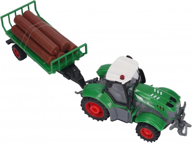 Traktor s prikolico na daljinsko vodenje 1:24