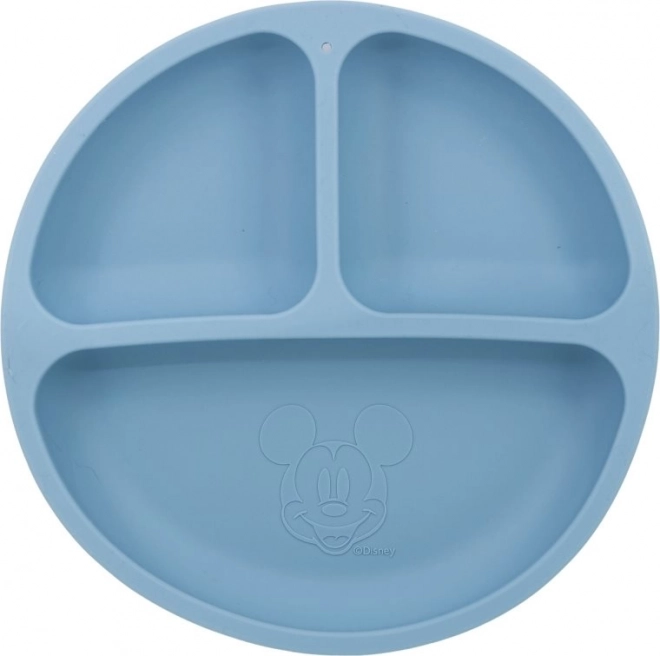 Silikonski krožnik z motivom Mickey Mouse