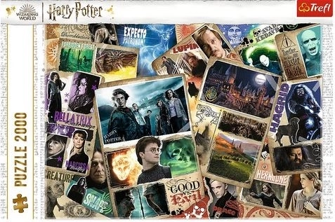 Sestavljanka 2000 kosov Harry Potter Junaki