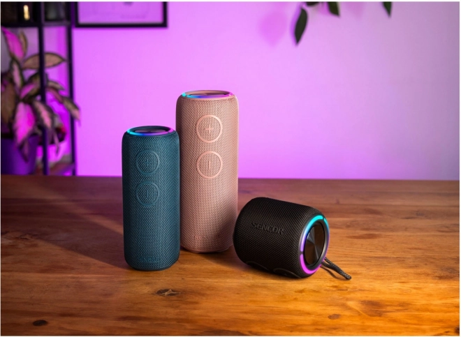 Brezžični Bluetooth zvočnik Sencor Sirius 2 z LED osvetlitvijo in funkcijo TWS