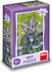 Mini puzzle živalice 54 koščkov – mešanica motivov