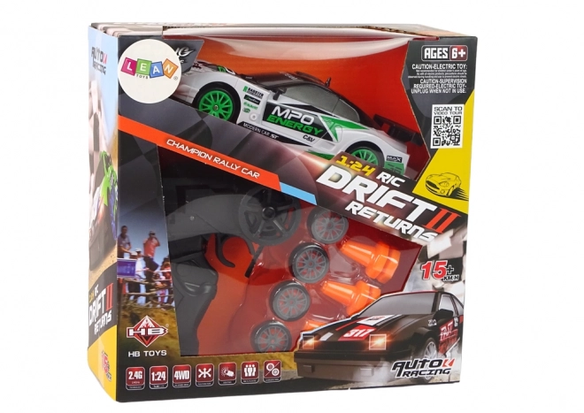 Športni avto Drift Daljinsko voden R/C 15 km/h Menjava koles