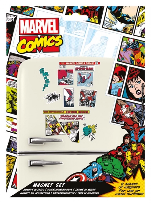 Set Marvel magnetov